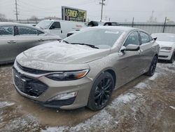 Salvage cars for sale from Copart Chicago Heights, IL: 2022 Chevrolet Malibu LT