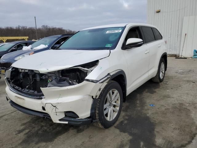 2016 Toyota Highlander LE