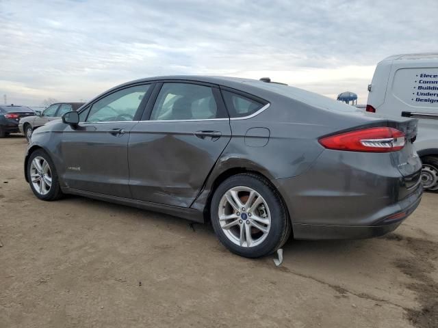 2018 Ford Fusion SE Hybrid