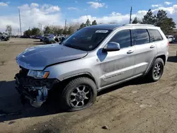 Salvage cars for sale at Denver, CO auction: 2018 Jeep Grand Cherokee Laredo