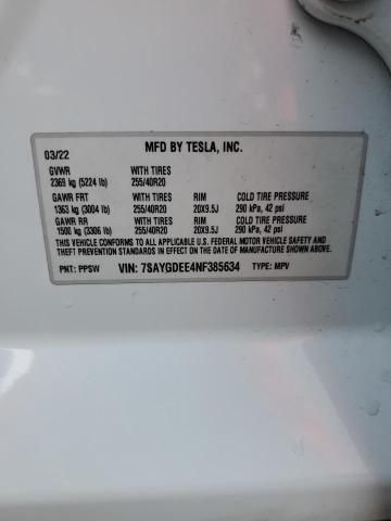 2022 Tesla Model Y