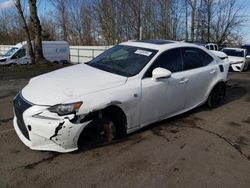 Salvage cars for sale from Copart Portland, OR: 2016 Lexus IS 350