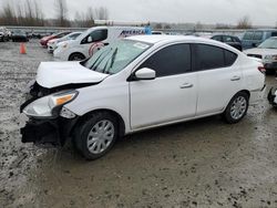 Salvage cars for sale from Copart Arlington, WA: 2018 Nissan Versa S