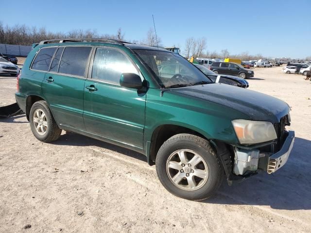 2001 Toyota Highlander