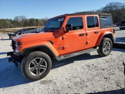 Vehiculos salvage en venta de Copart Cartersville, GA: 2019 Jeep Wrangler Unlimited Sahara