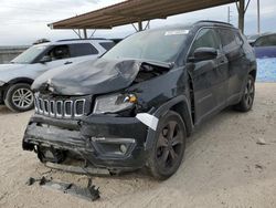 Salvage cars for sale at Temple, TX auction: 2018 Jeep Compass Latitude