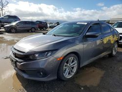 Salvage cars for sale from Copart San Martin, CA: 2020 Honda Civic Sport