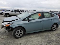 Vehiculos salvage en venta de Copart Antelope, CA: 2015 Toyota Prius