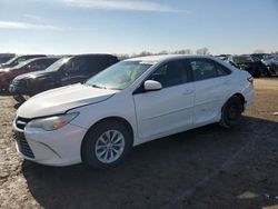 Salvage cars for sale from Copart Kansas City, KS: 2016 Toyota Camry LE