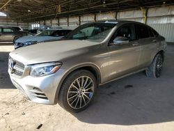 Mercedes-Benz salvage cars for sale: 2019 Mercedes-Benz GLC Coupe 300 4matic