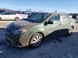 Salvage cars for sale from Copart West Warren, MA: 2015 Toyota Corolla L