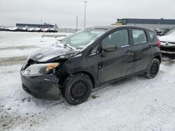 Salvage cars for sale from Copart Nisku, AB: 2015 Nissan Versa Note S