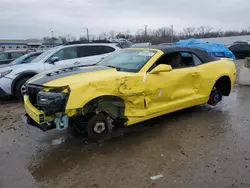 Salvage cars for sale from Copart Louisville, KY: 2015 Chevrolet Camaro 2SS