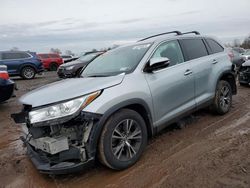 Salvage cars for sale from Copart Hillsborough, NJ: 2019 Toyota Highlander LE