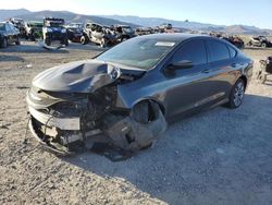 Salvage cars for sale at North Las Vegas, NV auction: 2015 Chrysler 200 S