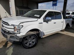 Ford salvage cars for sale: 2020 Ford F150 Supercrew