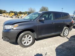 Salvage cars for sale at Apopka, FL auction: 2012 Toyota Highlander Base