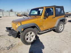 Salvage cars for sale from Copart Kansas City, KS: 2014 Jeep Wrangler Sport