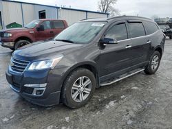 Salvage cars for sale at Tulsa, OK auction: 2017 Chevrolet Traverse LT