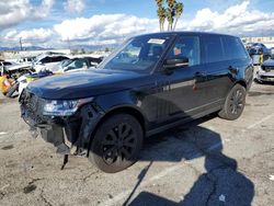 Land Rover salvage cars for sale: 2016 Land Rover Range Rover HSE