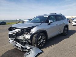 Salvage cars for sale at Sacramento, CA auction: 2022 Toyota Highlander XLE