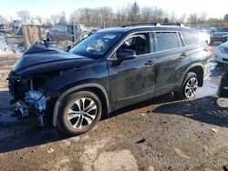 Salvage cars for sale from Copart Chalfont, PA: 2021 Toyota Highlander XLE