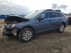 Salvage cars for sale from Copart Bakersfield, CA: 2018 Subaru Outback 2.5I Premium