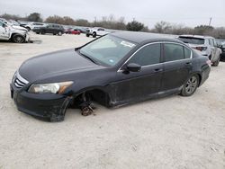 Salvage cars for sale from Copart San Antonio, TX: 2012 Honda Accord SE