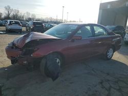 Salvage cars for sale from Copart Fort Wayne, IN: 2002 Toyota Camry LE