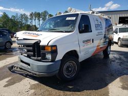 Salvage cars for sale from Copart Harleyville, SC: 2012 Ford Econoline E150 Van