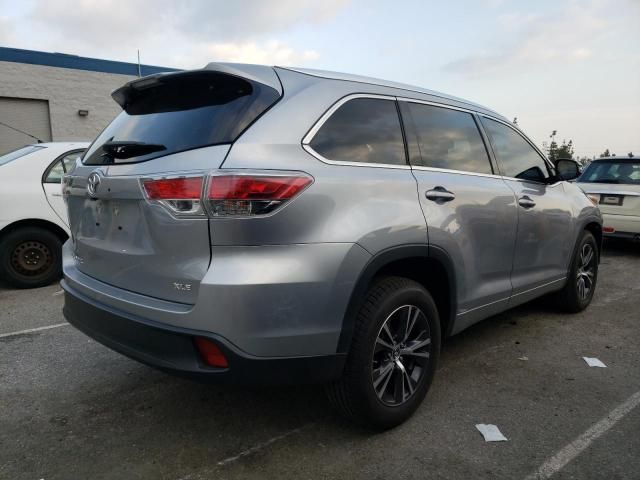 2016 Toyota Highlander XLE