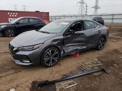 Nissan Sentra sr Vehiculos salvage en venta: 2021 Nissan Sentra SR