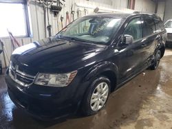 Salvage cars for sale from Copart Elgin, IL: 2020 Dodge Journey SE