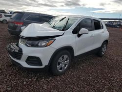 Salvage cars for sale from Copart Phoenix, AZ: 2017 Chevrolet Trax LS