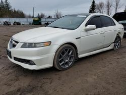 Acura TL Type S salvage cars for sale: 2008 Acura TL Type S