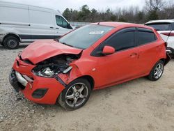 Salvage cars for sale from Copart Memphis, TN: 2012 Mazda 2