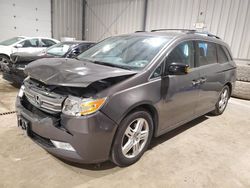 Salvage cars for sale from Copart West Mifflin, PA: 2013 Honda Odyssey Touring