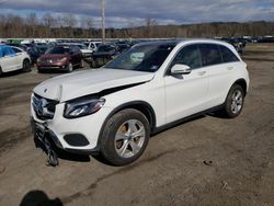 Vehiculos salvage en venta de Copart Marlboro, NY: 2018 Mercedes-Benz GLC 300 4matic