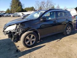 Salvage cars for sale at Finksburg, MD auction: 2015 Toyota Rav4 XLE