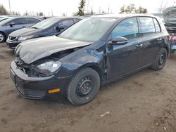 Salvage cars for sale at Bowmanville, ON auction: 2011 Volkswagen Golf