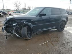Salvage cars for sale from Copart Woodhaven, MI: 2021 Land Rover Range Rover Sport HST