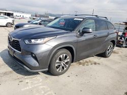 Toyota Highlander salvage cars for sale: 2020 Toyota Highlander Hybrid XLE