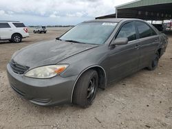 Salvage cars for sale at Houston, TX auction: 2002 Toyota Camry LE