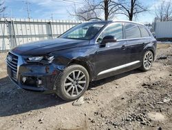 Salvage cars for sale from Copart Lansing, MI: 2017 Audi Q7 Premium Plus