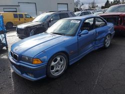 Salvage cars for sale at Woodburn, OR auction: 1997 BMW M3