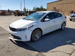 Salvage cars for sale from Copart Gaston, SC: 2017 KIA Forte LX