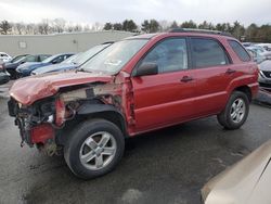 Salvage cars for sale from Copart Exeter, RI: 2009 KIA Sportage LX