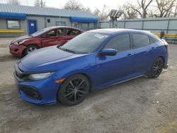 Salvage cars for sale from Copart Wichita, KS: 2017 Honda Civic Sport Touring