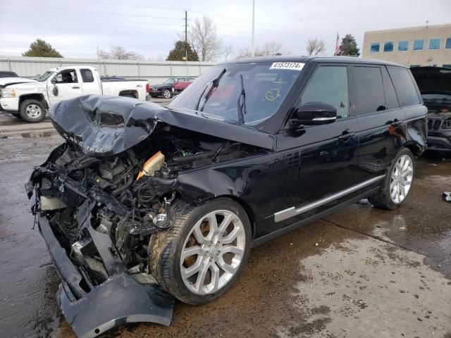 2016 Land Rover Range Rover HSE