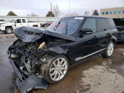 Land Rover Vehiculos salvage en venta: 2016 Land Rover Range Rover HSE